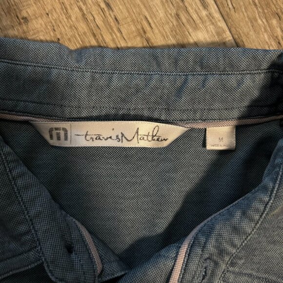 Travis Mathew Troon North Golf Club Shirt Medium - Picture 4 of 5
